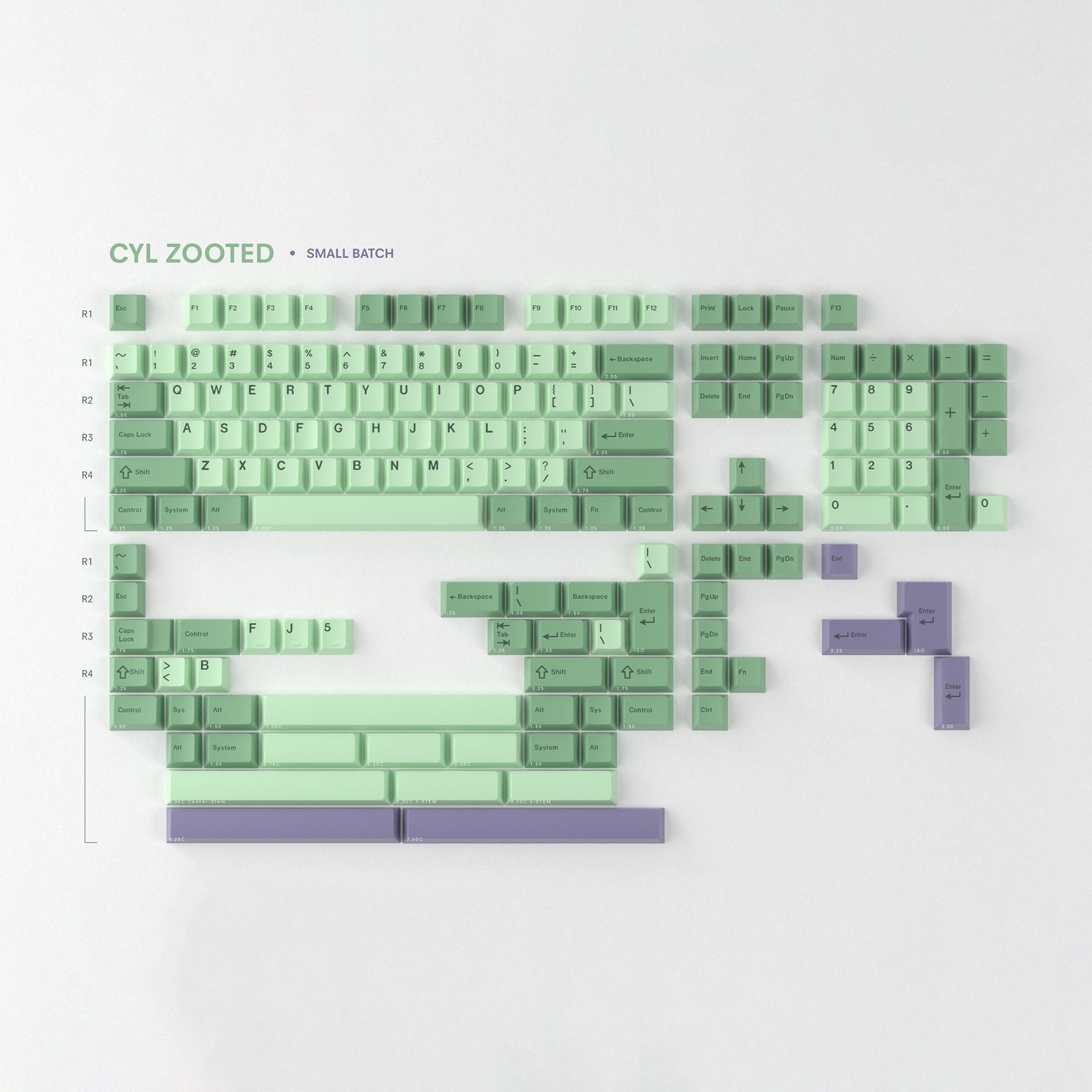 GMK CYL Zooted R2
