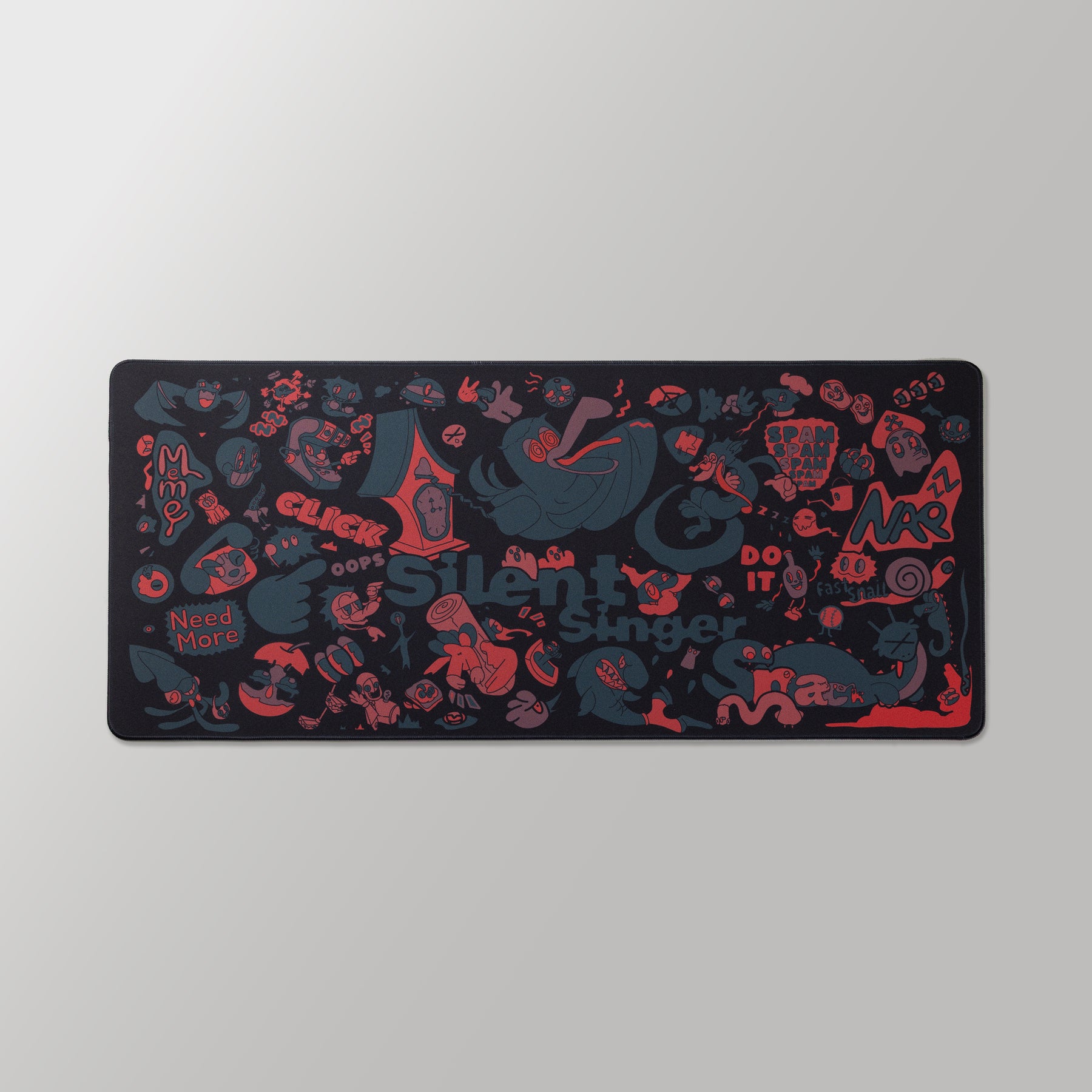 Retro Toon Chaos Deskmat