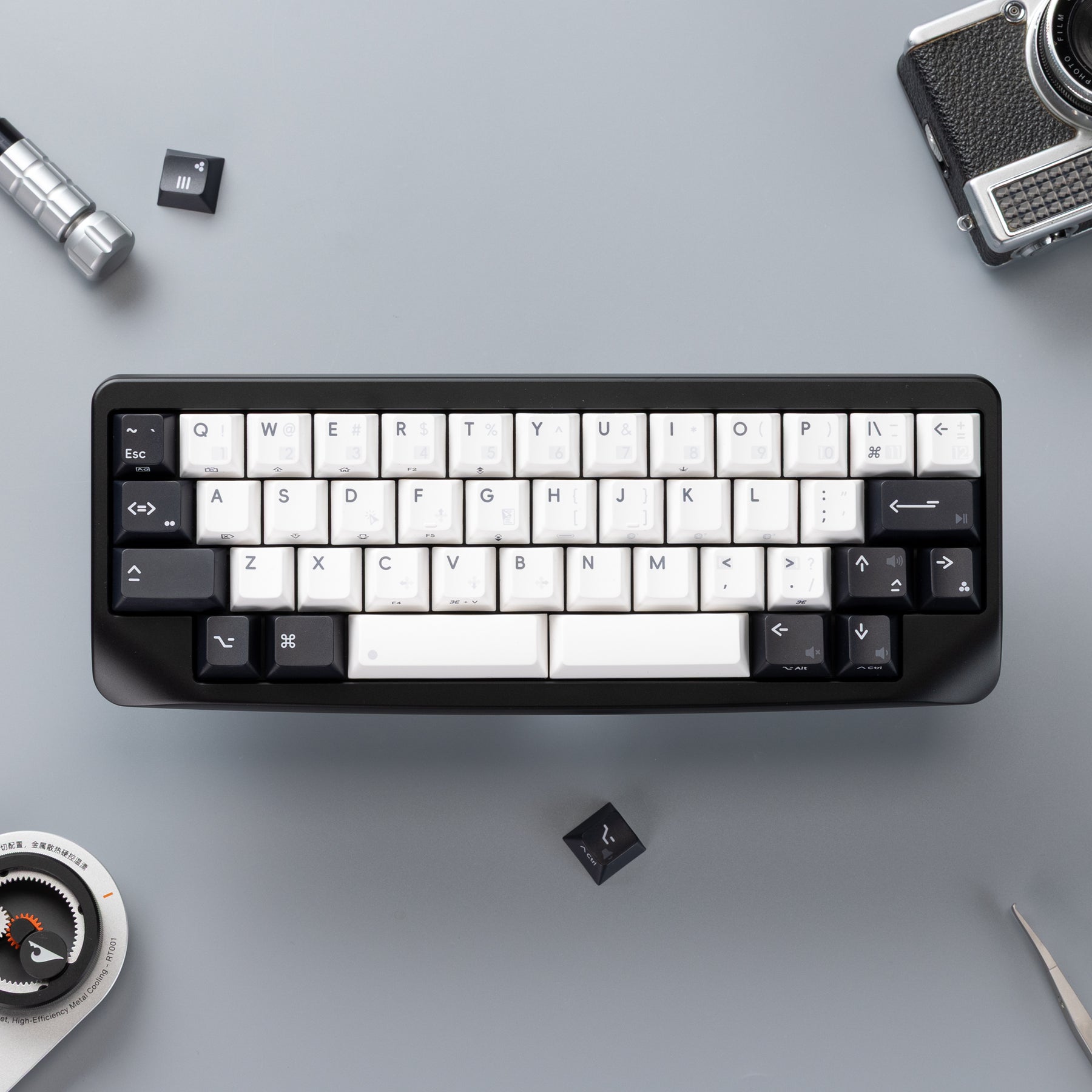 Ready to use Agar mini Dual-mode version with keycaps