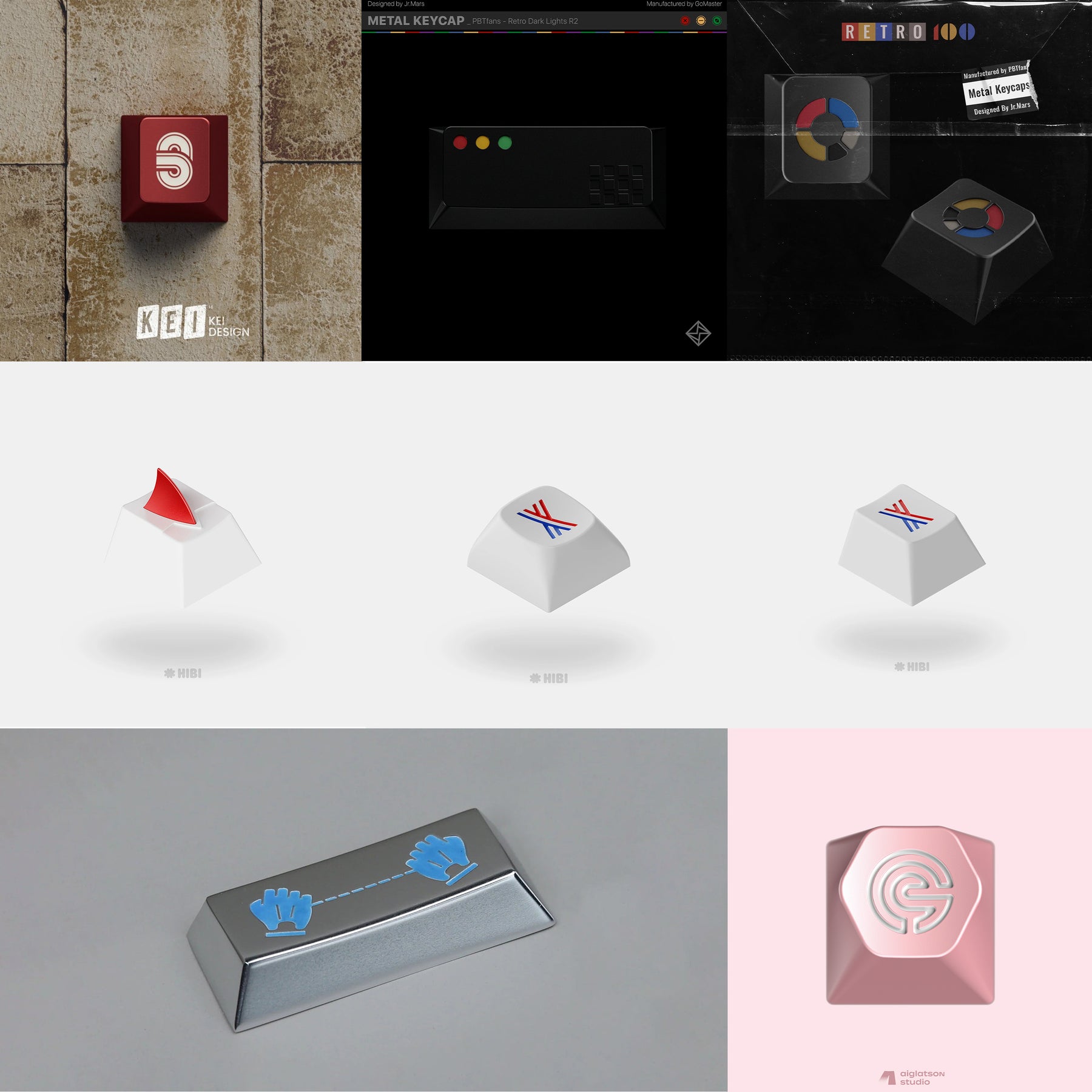 GB Artisan Keycap Collection