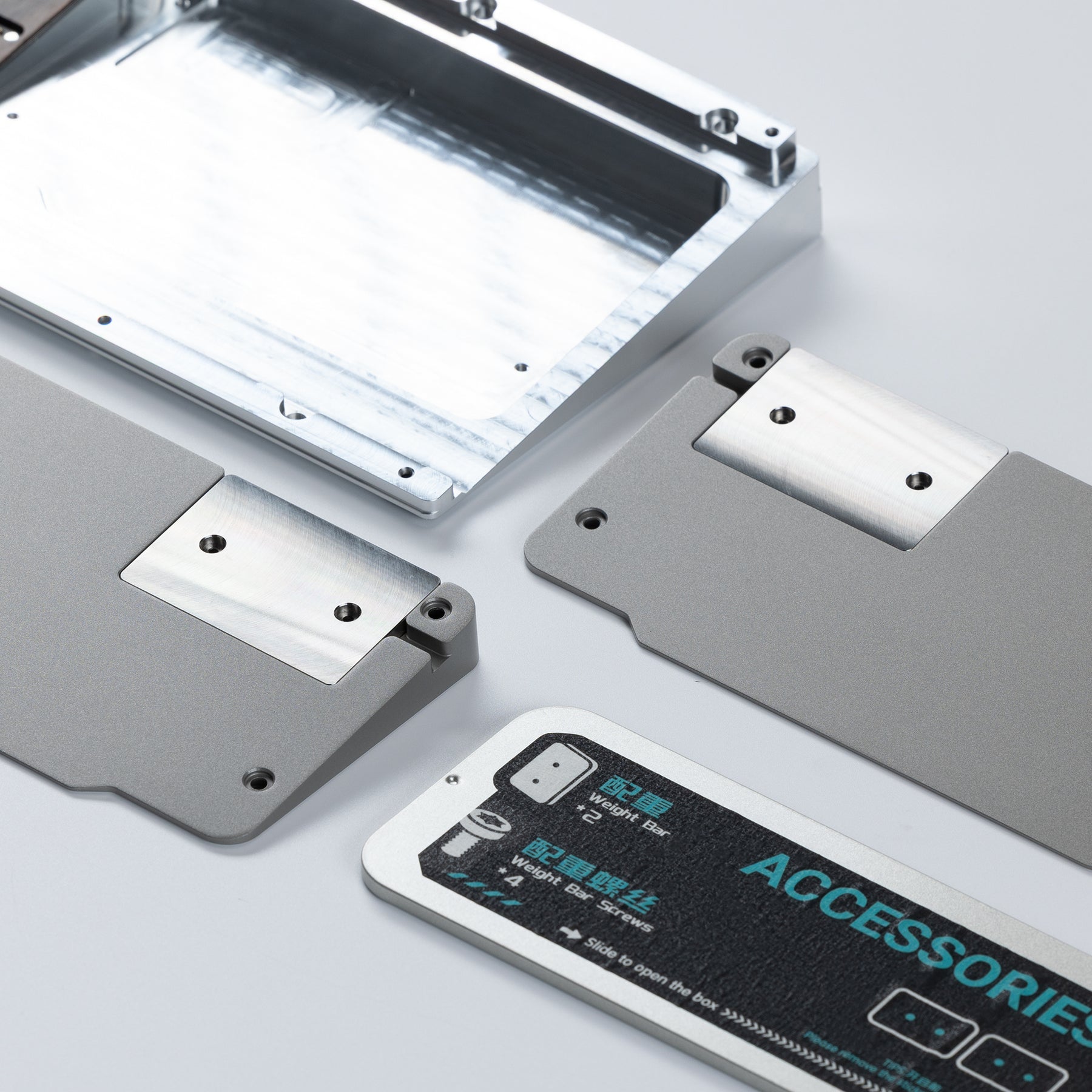 Tofu TKL Stainless Steel Battery Bay Weight Bar
