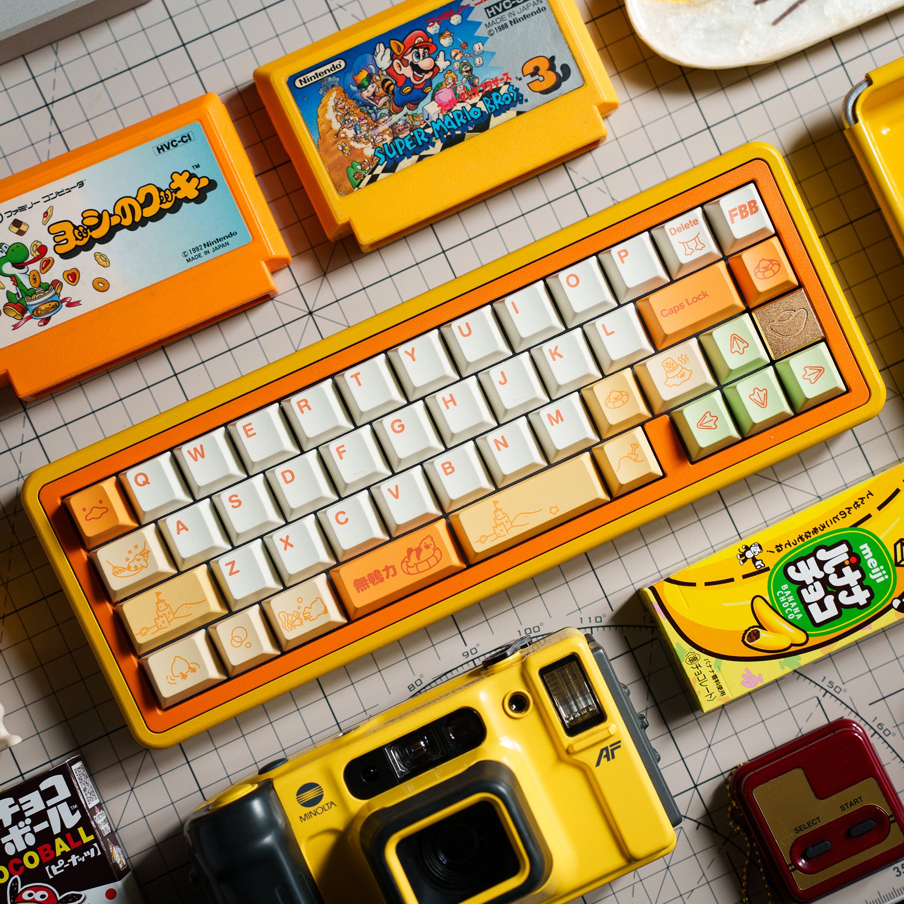 No ducking pressure Cherry profile Keycaps