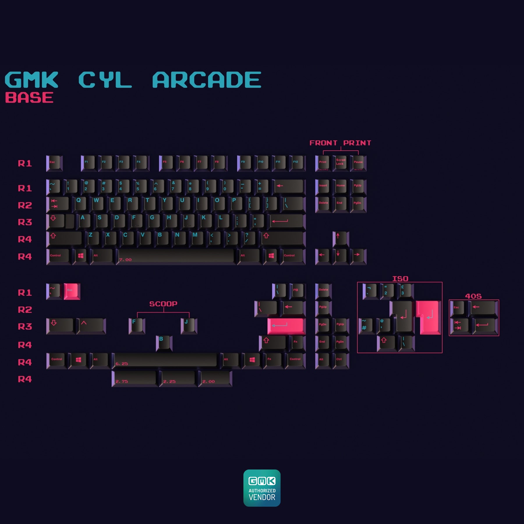 GMK CYL Arcade