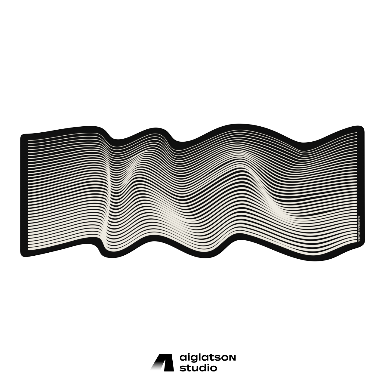 Black Snail Deskmat