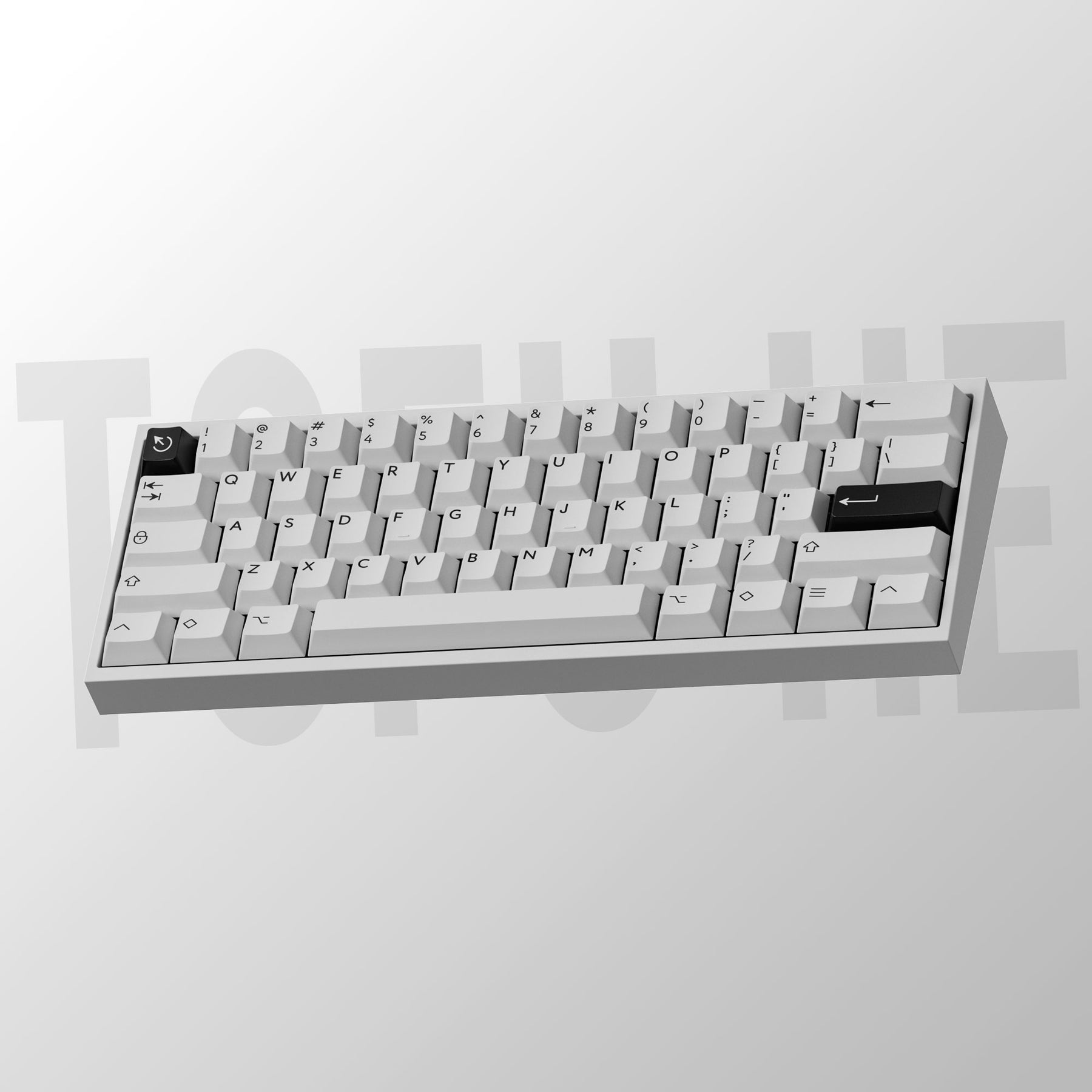 Ready to use Tofu60 HE Magnetic Gaming Keyboard