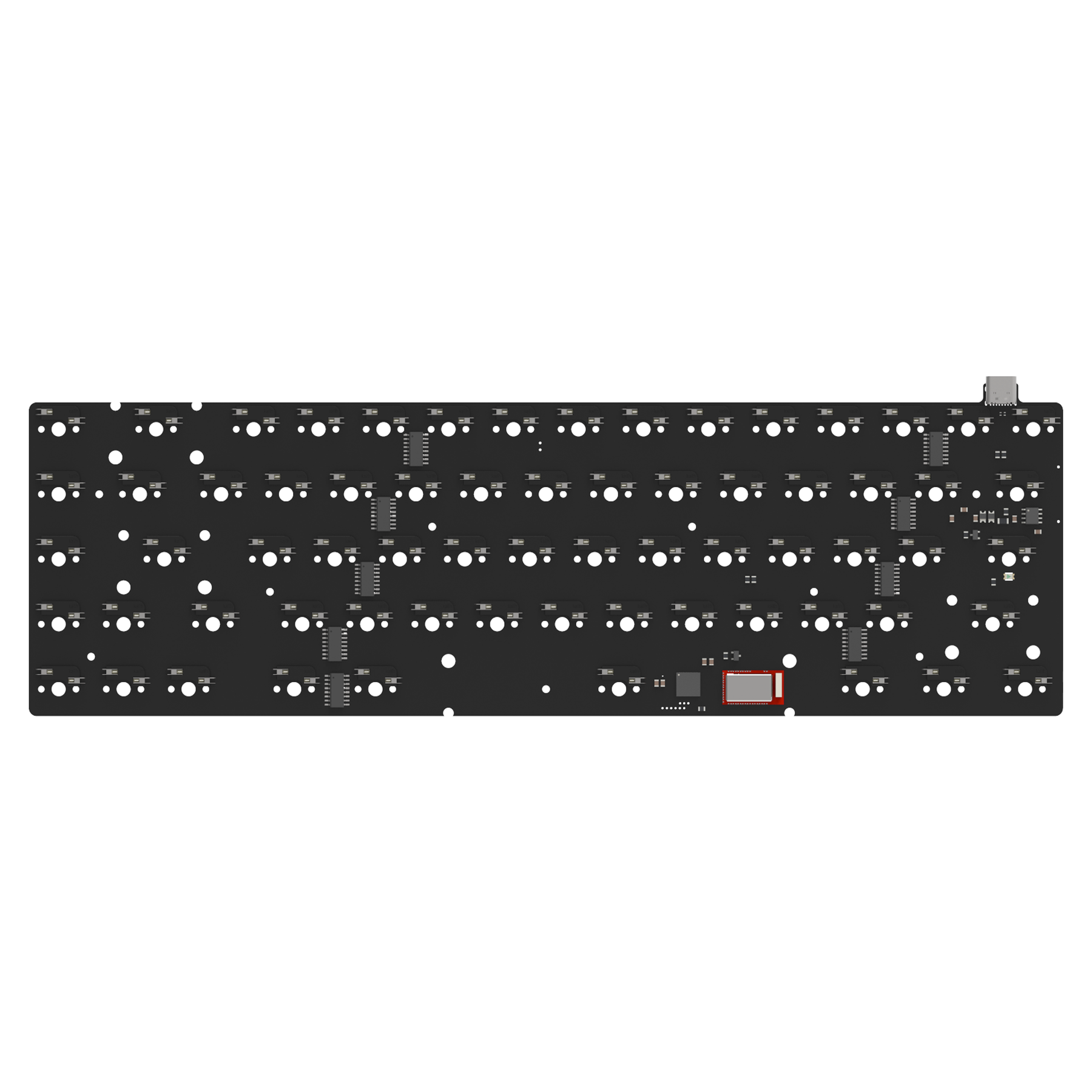 KBD67 Lite Bluetooth Dual-mode PCB