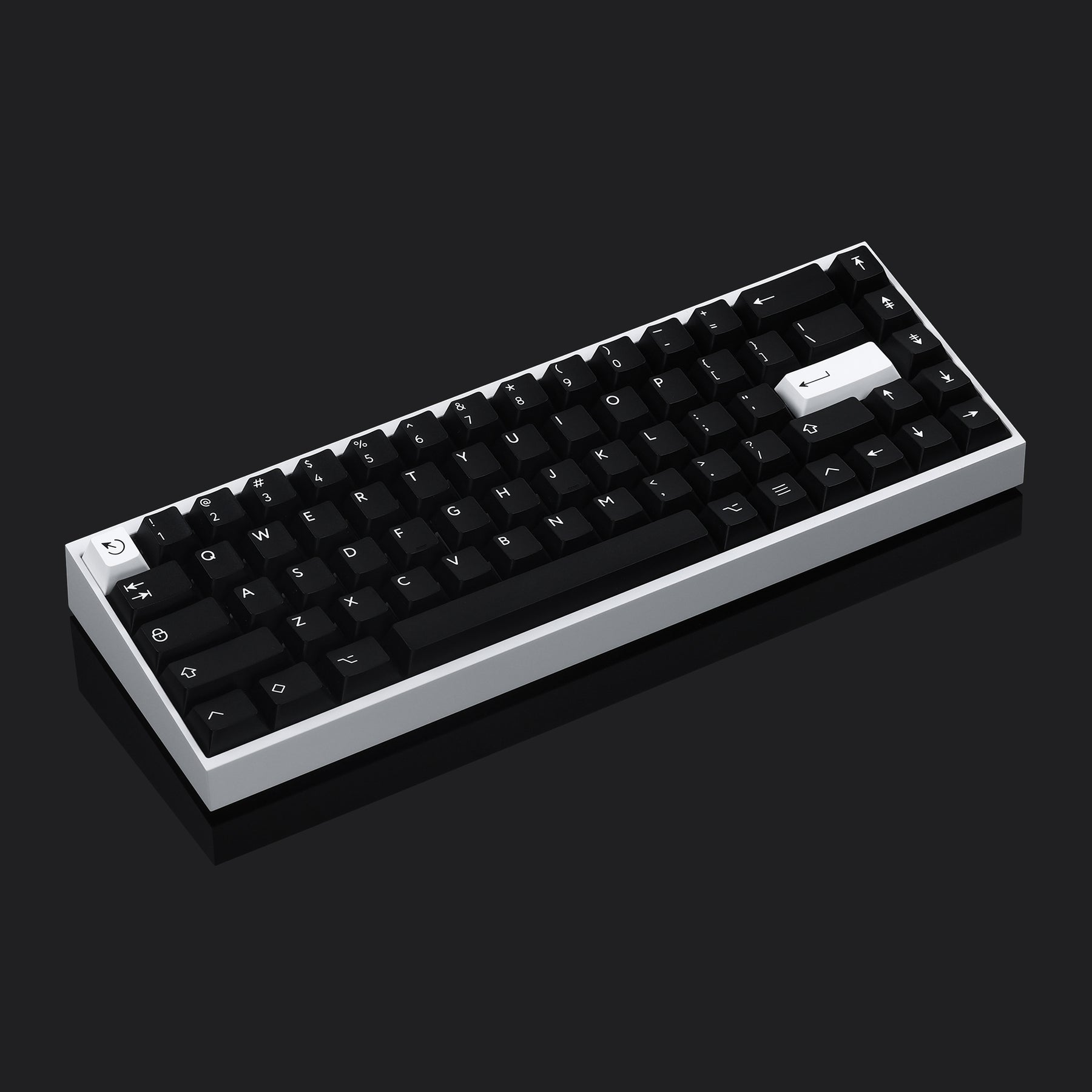 Tofu65 Hot-swap Keyboard With PBTfans WOB Simple Base keycaps